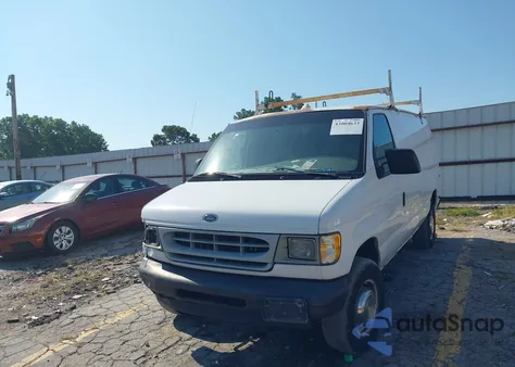 2002 Ford E-350 Super Duty Commercial/Recreational z USA, uszkodzony, nr VIN 1FTSE34L12HB06624